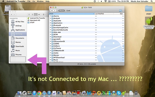 Android file transfer for macbook